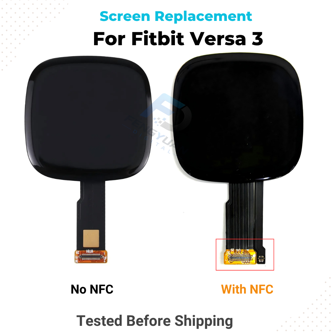 Smartwatch Touch - Pour Fitbit Versa 3 FB511, écran