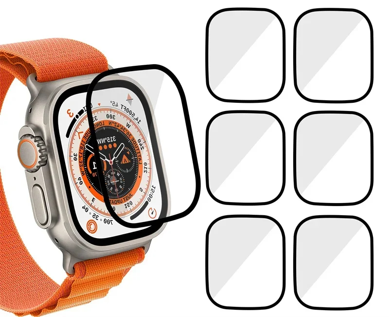 Smartwatch Case - Protecteur d'écran en film trempé 3D