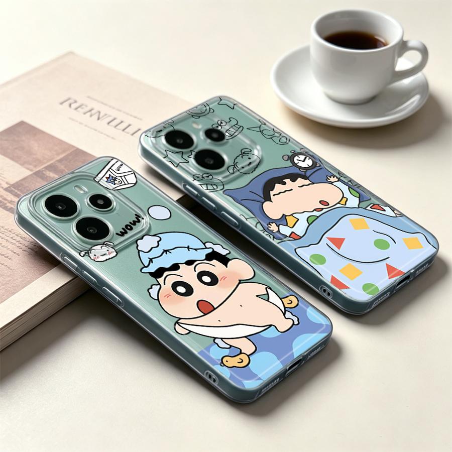Xiaomi Redmi Note 13 - Coque mignonne Shin-ChanS pour Xiaomi Redmi
