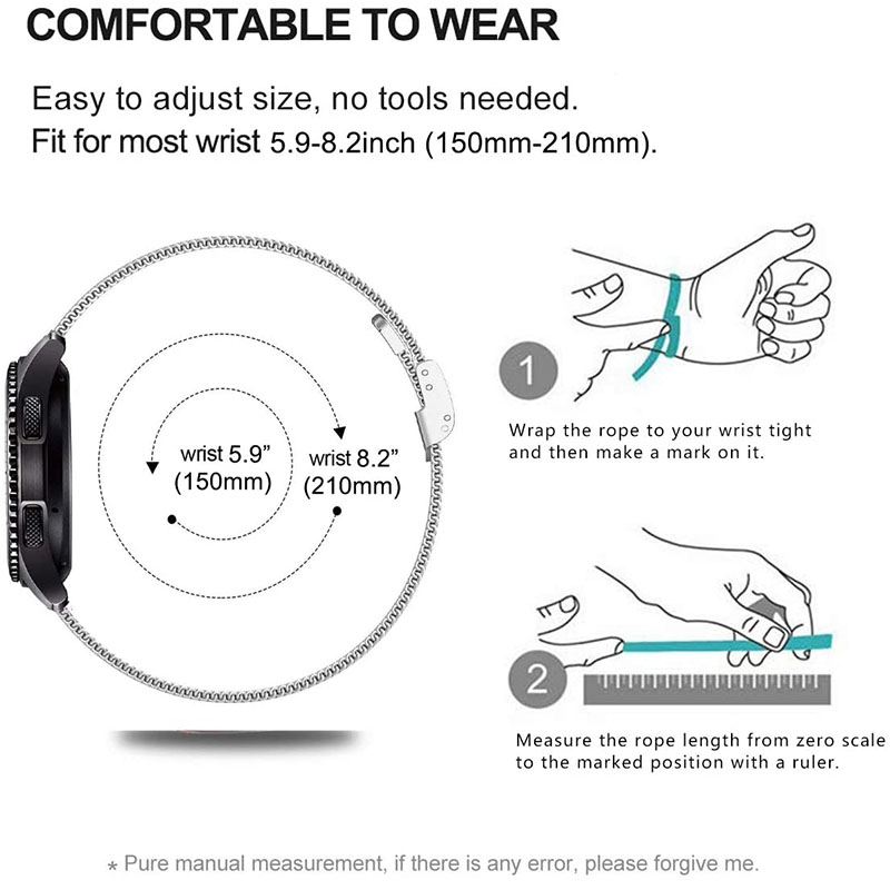 Bracelet en acier inoxydable p - Xiaomi Smartwatch S4 Accessories avis et prix