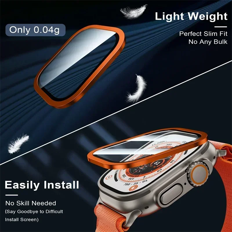 Cadre métallique en titane pou - Smartwatch Case avis et prix
