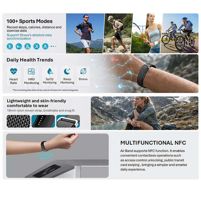 Bracelet intelligent VALDUS Ai - Smartwatch Nexus avis et prix