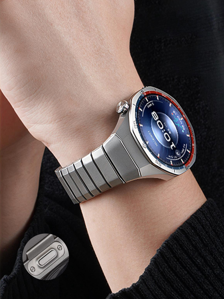 Bracelet de luxe en métal pour - Titan Smartwatch Accessories avis et prix