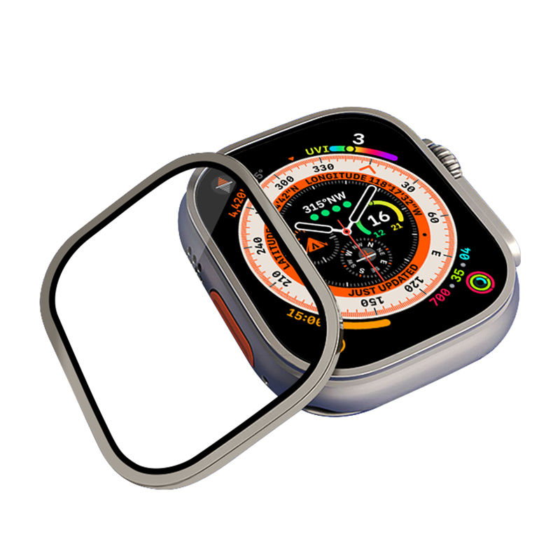 Coque en alliage et verre Guat - Smartwatch Case avis et prix