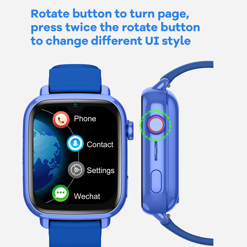 Montre connectée 4G pour enfan - Smartwatch Touch avis et prix